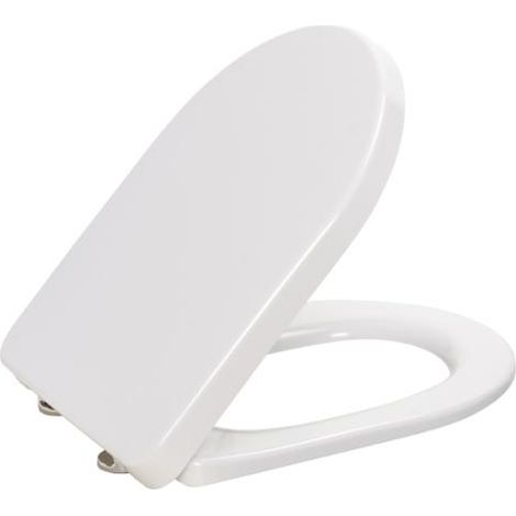 MKW Kunststofftechnik MKW Dario Basic WC-Sitz mit Deckel weiß mit Vario-Scharnier AC27-0201 (1/2)