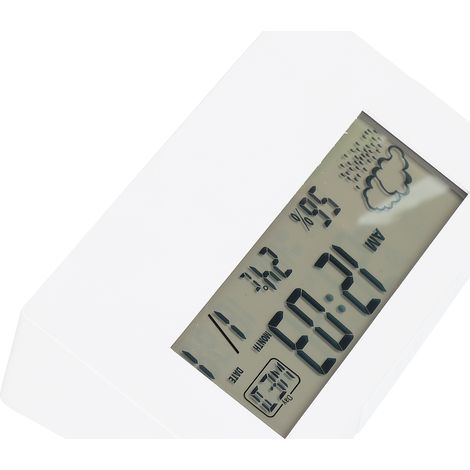 Thermomètre mural électronique avec hygromètre pour usage intérieur, haute précision, adapté à un usage domestique (1/5)