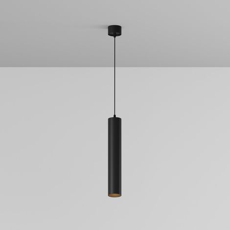 Maytoni Focus Led Lampada a sospensione sottile nera 3000K 900lm (1/2)