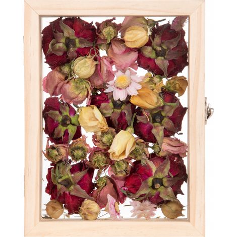 Cadre double face - L 6,7 x l 15,5 x H 19 cm - Bois de pin - Livraison gratuite