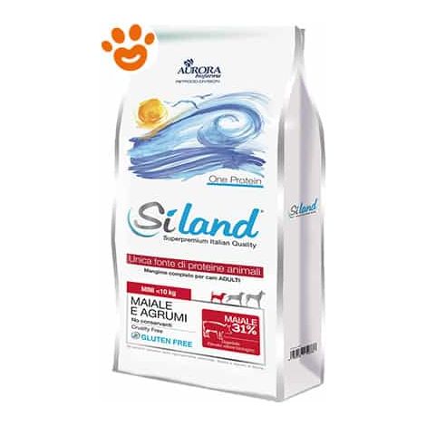 Siland Dog One Protein Adult Mini Maiale e Agrumi - Sacco 3 Kg -