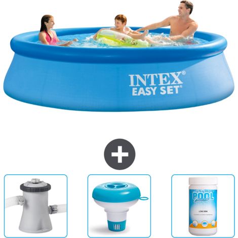 Intex Piscine Easy Set Ronde - 305x76 cm - 4-pièces SCB77 (1/4)
