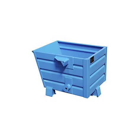 Volquete  apilable  capacidad 0,3 m³  azul RAL 5010