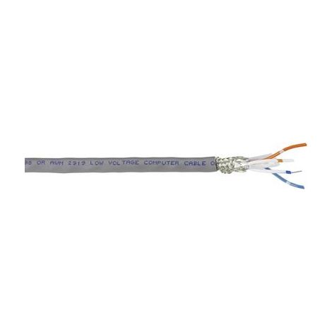Belden elektrisches Kabel grau 2 x 2 mm² 500 Meter