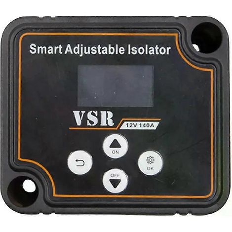 Für 12V 140A Einstellbarer Doppelbatterie-Trennschalter mit Trennladespannung, spannungsempfindlichem Relais und Spannungseinstellung, intelligenter Doppelbatterie-Trennschalter-JXLGV (1/4)