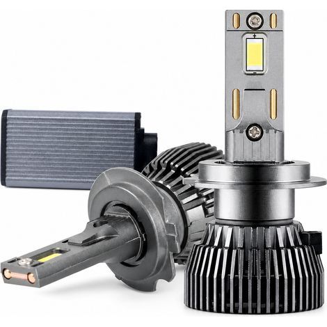 Bombilla LED de faro para coche 9012 negra, 12 V, 130 W, 13000 lm, Redsea (1/5)
