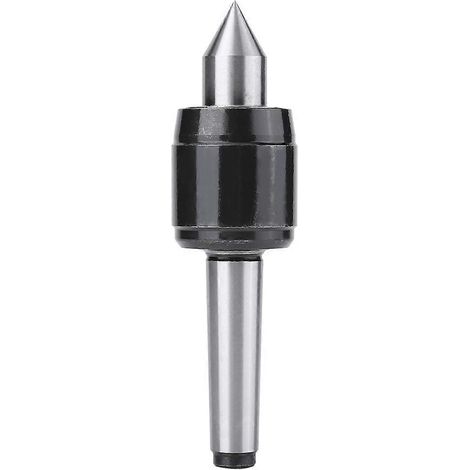 MK2 Präzisions-Drehspitze aus Stahl, 60 Grad, für CNC-Drehmaschinen mit Kegel.