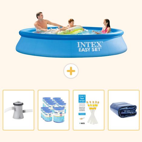 Intex Piscine Easy Set Ronde - 305x61 cm - 5-pièces SCB86 (1/5)