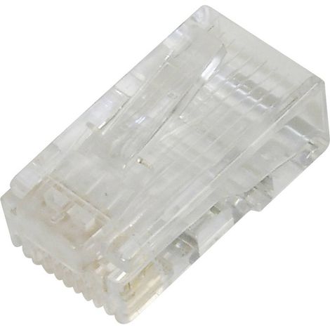 Digitus DN-219602 Spina modulare Digitus CAT 6 per cavi rotondi, non schermata, 100 pz. DN-219602 Spina RJ45 Numero di
