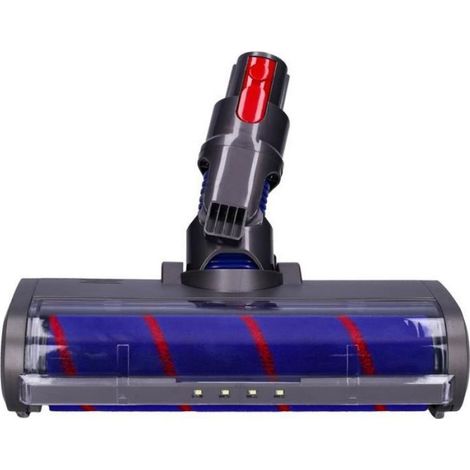 Brosse - Remplacement - LED Intégrée - 25 Cm - Compatible Avec Modèles V7 À V15 - Sol Dur - 1 Pièce (1/4)