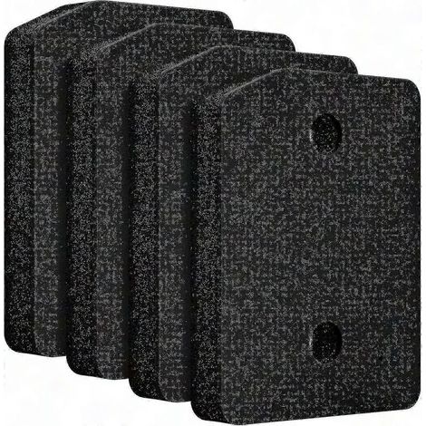 4 pièces filtre Miele T1 sèche-linge 9164761, pièce de rechange compatible, maille fine/grossière, 207x157x30 mm, remplacement pour sèche-linge Miele, gx20241211418 (1/5)