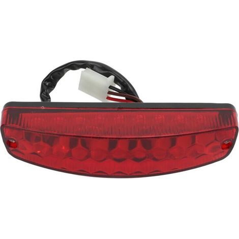 Feu stop arrière LED 3 broches étanche, adapté pour Taotao 50cc 70CC 90cc 110cc 125cc ATV Quad (1/4)