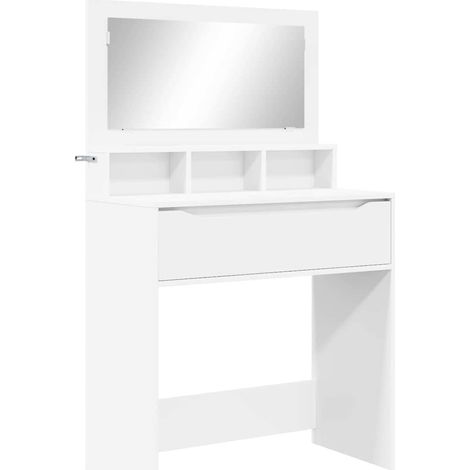 Maison Exclusive - Tavoli da Trucco per Camera da Letto Bianco 80 x 39,6 x 135 cm
