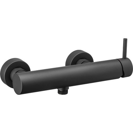 Vema Maira Manual Bar Shower Valve Single Outlet - Black