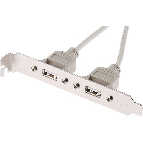 Adaptateur RS PRO, USB A x 2 vers IDC x 2 ( Prix pour 1 ) (1/2)