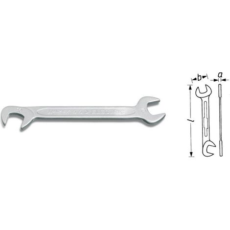 Clé double petit 6 mm Hazet (1/2)