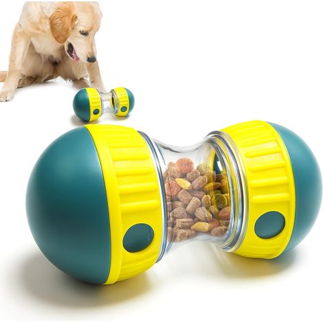 Jouets pour Chiens Interactif de Mangeoire, Jouet Intelligent pour Chien Favorise la Digestion et Le Plaisir, Distributeur de Friandises Libérant du Plaisir