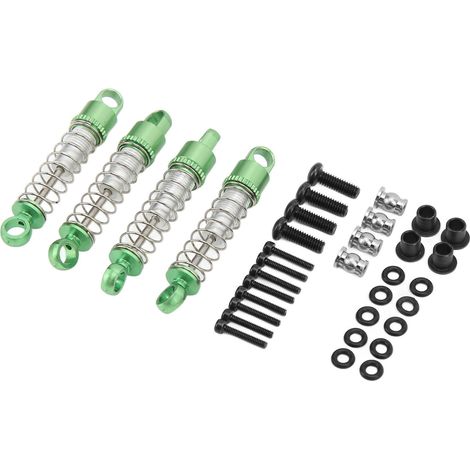 Amortisseurs métalliques avant et arrière améliorés pour voiture RC Xiaomi Jimny XMYKC01CM 1/16 (vert) (1/5)
