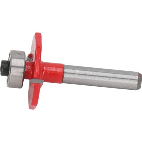 Fraise à rainurer en alliage d'acier au tungstène, à bord droit, queue de 6,35 mm (1/4"), 4 mm (5/32") (1/5)