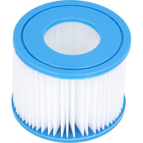Ersatzfilterkartusche für Aufstellpools, kompatibles Wasserfilterzubehör, 2er-Pack, rund, 15 cm, ideal für aufblasbare Pools (1/5)