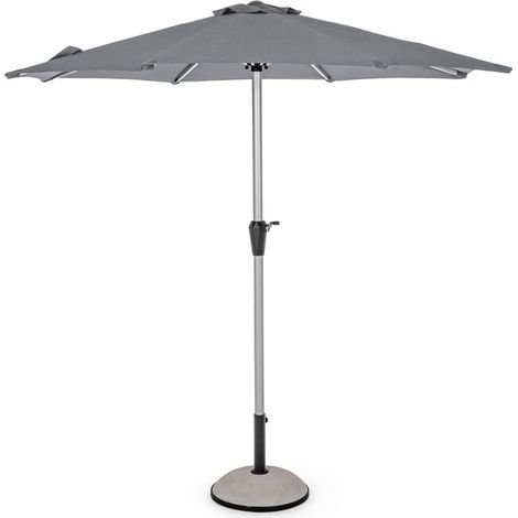 OMBRELLONE VIENNA 2.5 MT ANOD-GRIGIO SCURO BIZZOTTO (1/10)