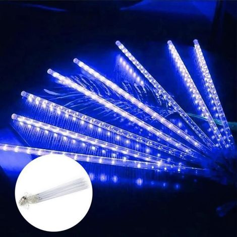 COURONNE DE NOEL LED Lumière 50cm 8 Tubes Romantique Étanche Etanche Belle Lampe de fées de pluviométrie style-50 6 (1/4)