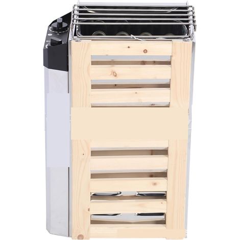 Petit poêle de Sauna Domestique en Acier Inoxydable, Tube de Chauffage, contrôle Interne, poêle à Vapeur, équipement de Salle de Sauna(3.6K22) (1/3)
