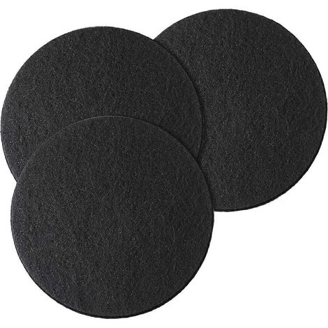 Tapis de vidange d'huile professionnel noir anti-éclaboussures - Diamètre 45 cm (1/5)