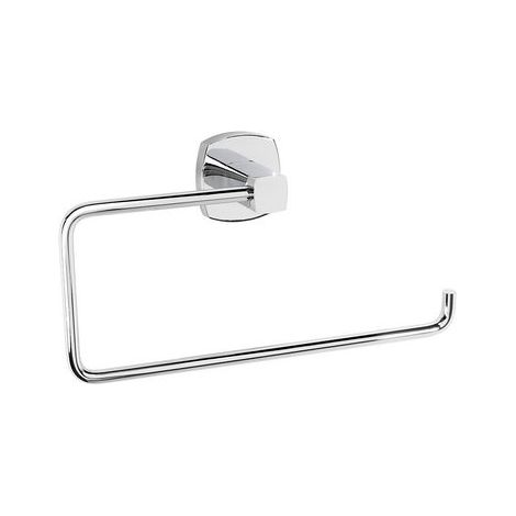 PORTA ASCIUGAMANI AD ANELLO STARTER- Cromo cm 24 x h.12 x 5- METAF- pezzi 1 (1/2)