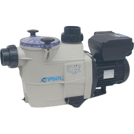 Kripsol – Pompe de filtration à vitesse variable pour piscine jusqu'à 126 m3 – Débit 5 à 30 m3/h – Puissance 1,5 CV – Compatible eau salée (1/2)