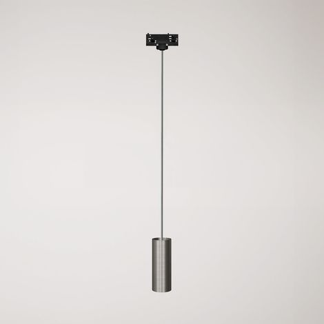 Creative Cables - Candeeiro suspenso com abajur Tub-E14 para calhas - lâmpada incluída