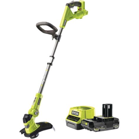 RYOBI Coupe bordures - dresse bordures hybride 18V One+ -1 batterie 18V 2.5Ah LithiumPlus - 1 chargeur rapide RLT1831H25F (1/10)