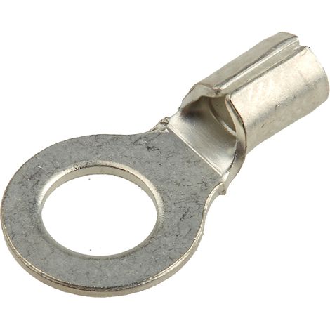 Cosses à œillet RS PRO, Non-isolé, 2.5mm², M5, 9.5mm (1/3)