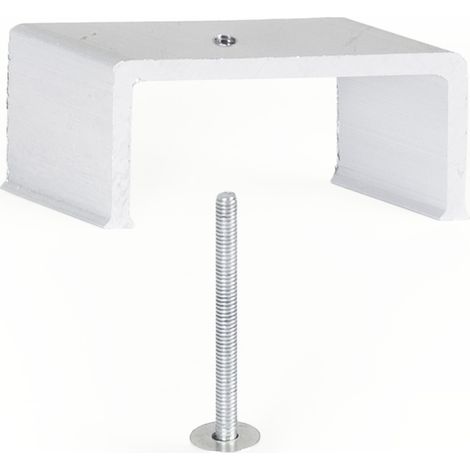 Accessoire de fixation pour rail d'encastrement triphasé