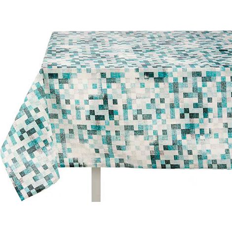 San Ignacio Mantel loneta antimanchas 140x180cm cuad colección KINVARA (1/3)