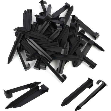 Piquets De Fixation - Diamètre 16 mm - Pour Tuyaux D'irrigation - Jardin Serre Pelouse Potager - Lot De 50