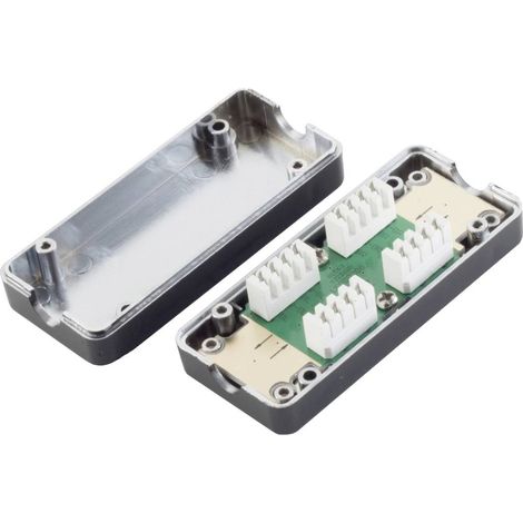 BKL Electronic 10121222 . 6A scatola di collegamento LSA, connettore Nero Contenuto: 1 pz.