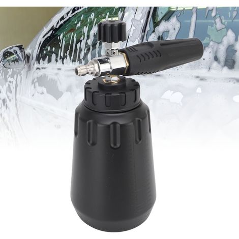 Cañón de espuma portátil multifuncional de 1000 ml para hidrolimpiadoras, limpieza de coches y jardines. (1/5)
