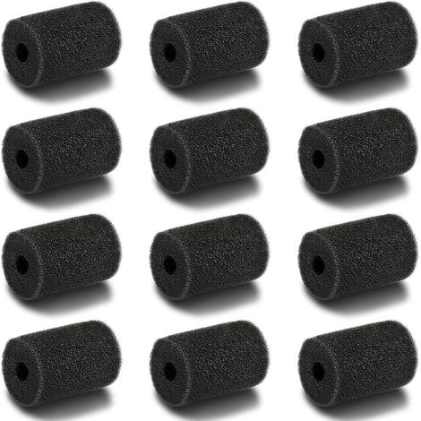 Éponge de rechange pour nettoyeur de piscine Polaris 9-100-3105 coton de rechange pour queue de tuyau, 12 Pièces