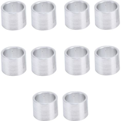 Entretoise En Aluminium, Entretoise En Métal Entretoise Ronde En Aluminium Douille D'espacement Non Filetée Entretoise Externe Non Filetée Unie 10 mm (1/4)