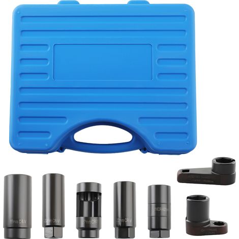 Oxygen Sensor Socket Set 7Pc 3/8 And 1/2 Sq Drive (1/5)