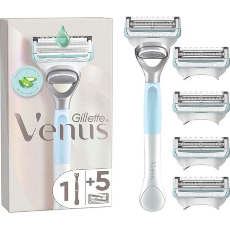 Satin Care Rasoir Femme pour Le Maillot, 5 Recharges (1/5)