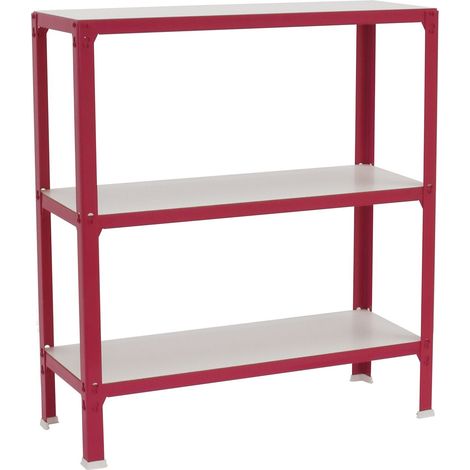 Simonrack Étagère moderne rose et blanc design élégant (1/5)