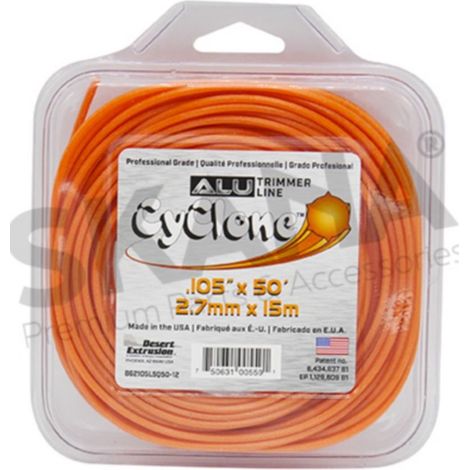 TRIMMERLINIE 2,7MM RIF 1513204 KOMPATIBLE DESERT EXTRUSION