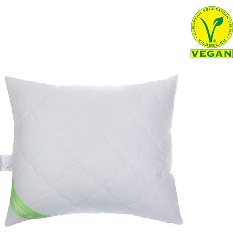 Oreiller 50x60 en bambou matelassé naturel (1/2)