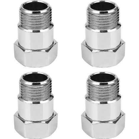 4x Raccord restrictif pour sonde à oxygène O2 avec inserts de débit de gaz réglables, bouchon Cel Fix M18 x 1,5 Oxyg (1/4)