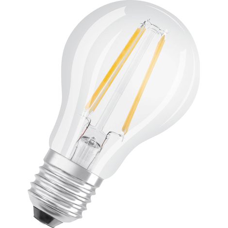 Ampoule LED OSRAM A60 claire, 6 pièces, E27, 6,5 W, 806 lm, 2700 K (1/2)