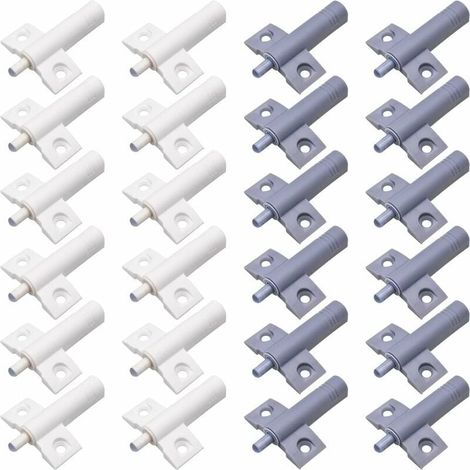 ZVD Cuisine Amortisseur Porte,24Pcs Amortisseur de Porte de Meuble Tampons de Porte Cuisine Amortisseur Plastique Porte Haute Recyclable Haute Résistance Réduisezle Bruit pour le Bureau Armoires， (1/4)