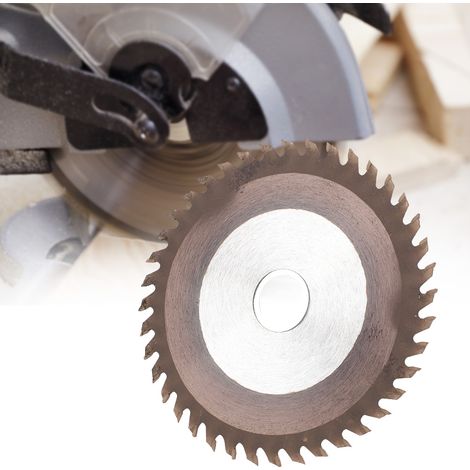 Disque de scie circulaire HSS pour le travail du bois, revêtement bronze, 105 mm x 1,6 mm x 20 mm x 40 dents (1/5)