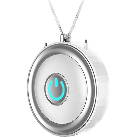 Purificateur d'air portable, désodorisant, stérilisant, à ions négatifs, rechargeable par USB (1/5)
